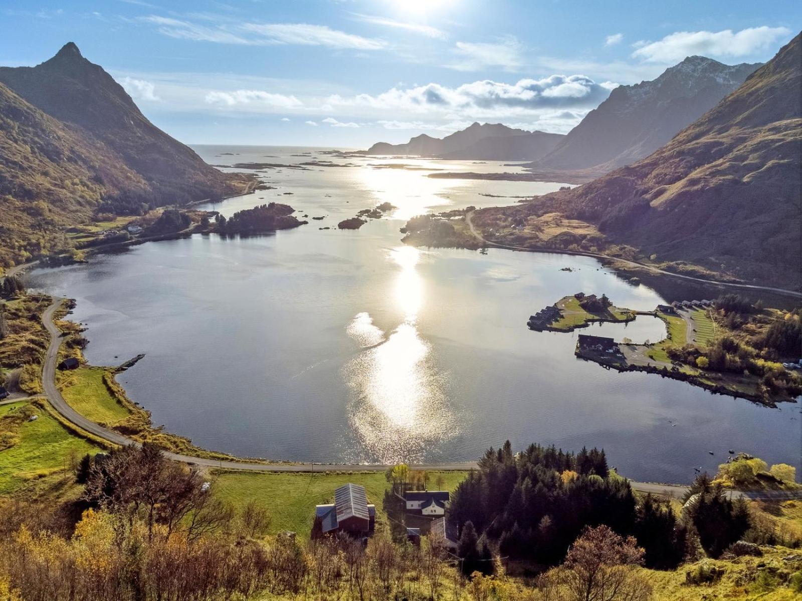 Brustranda Fjordcamping Valberg Exteriér fotografie