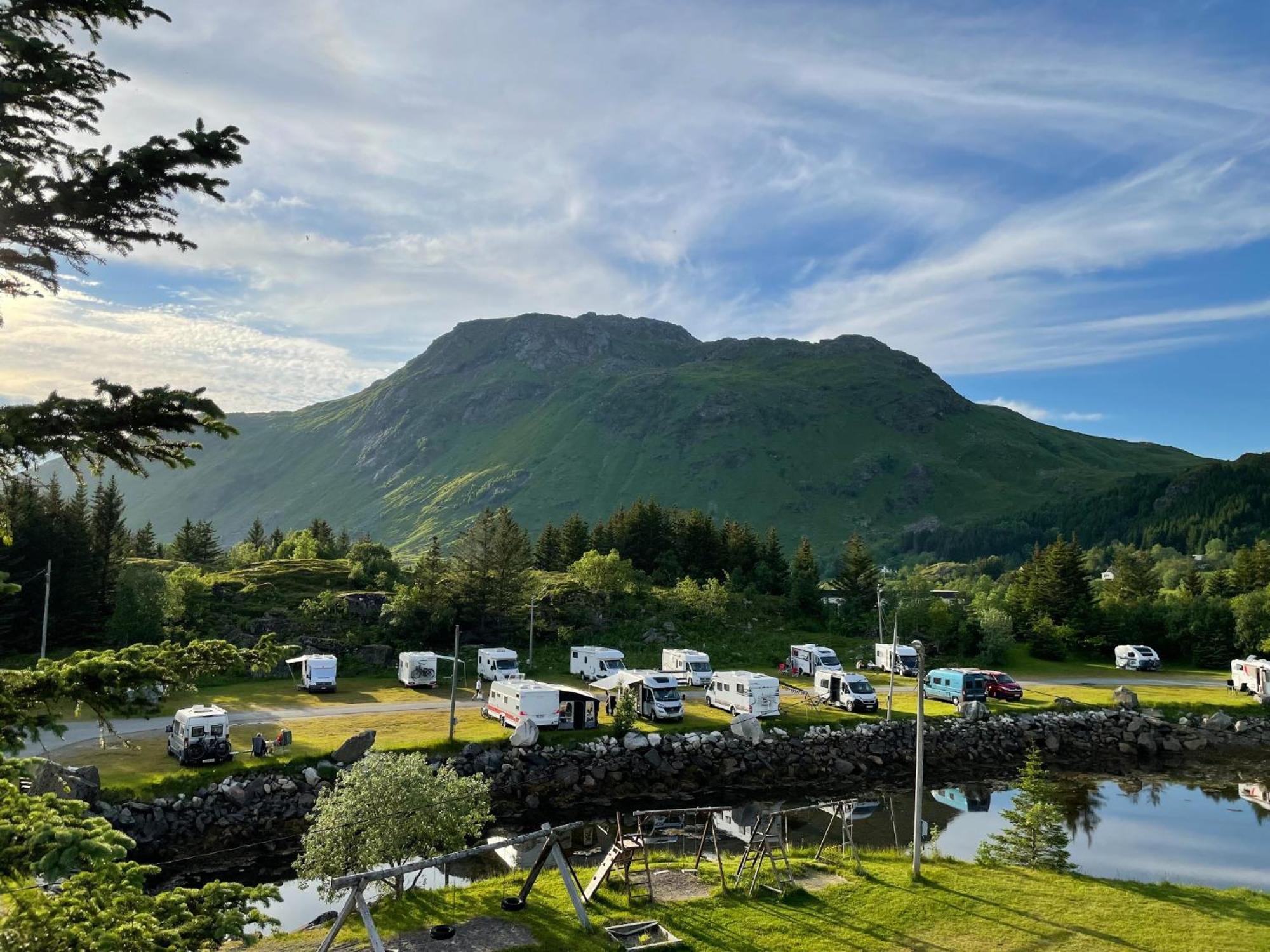 Brustranda Fjordcamping Valberg Exteriér fotografie
