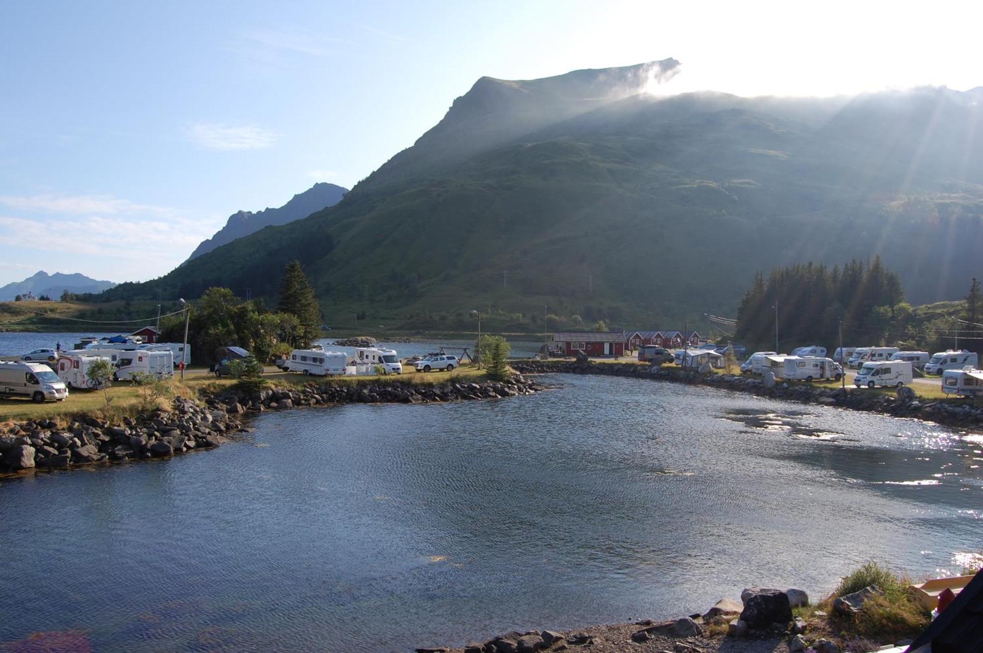 Brustranda Fjordcamping Valberg Exteriér fotografie