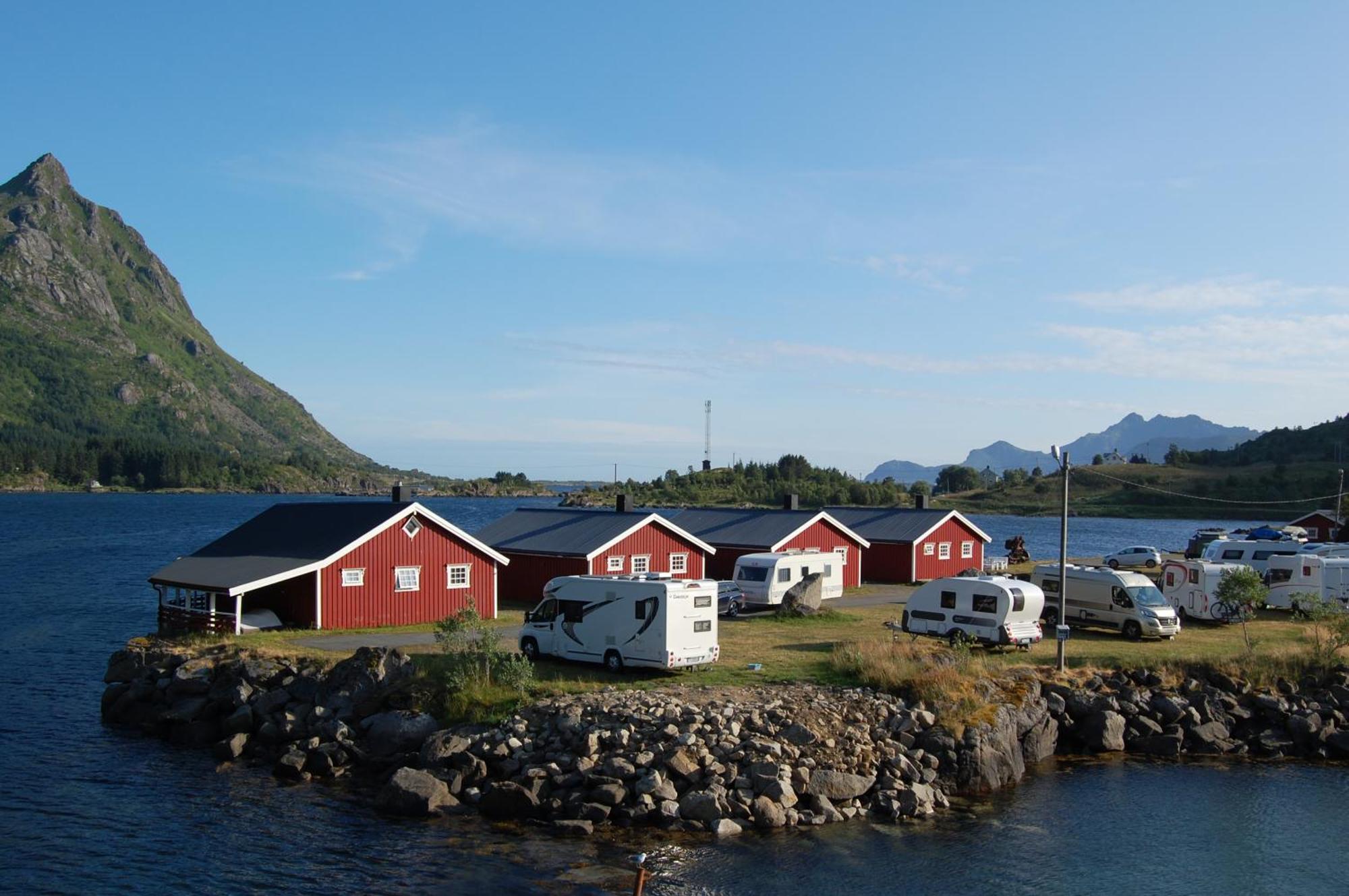 Brustranda Fjordcamping Valberg Exteriér fotografie