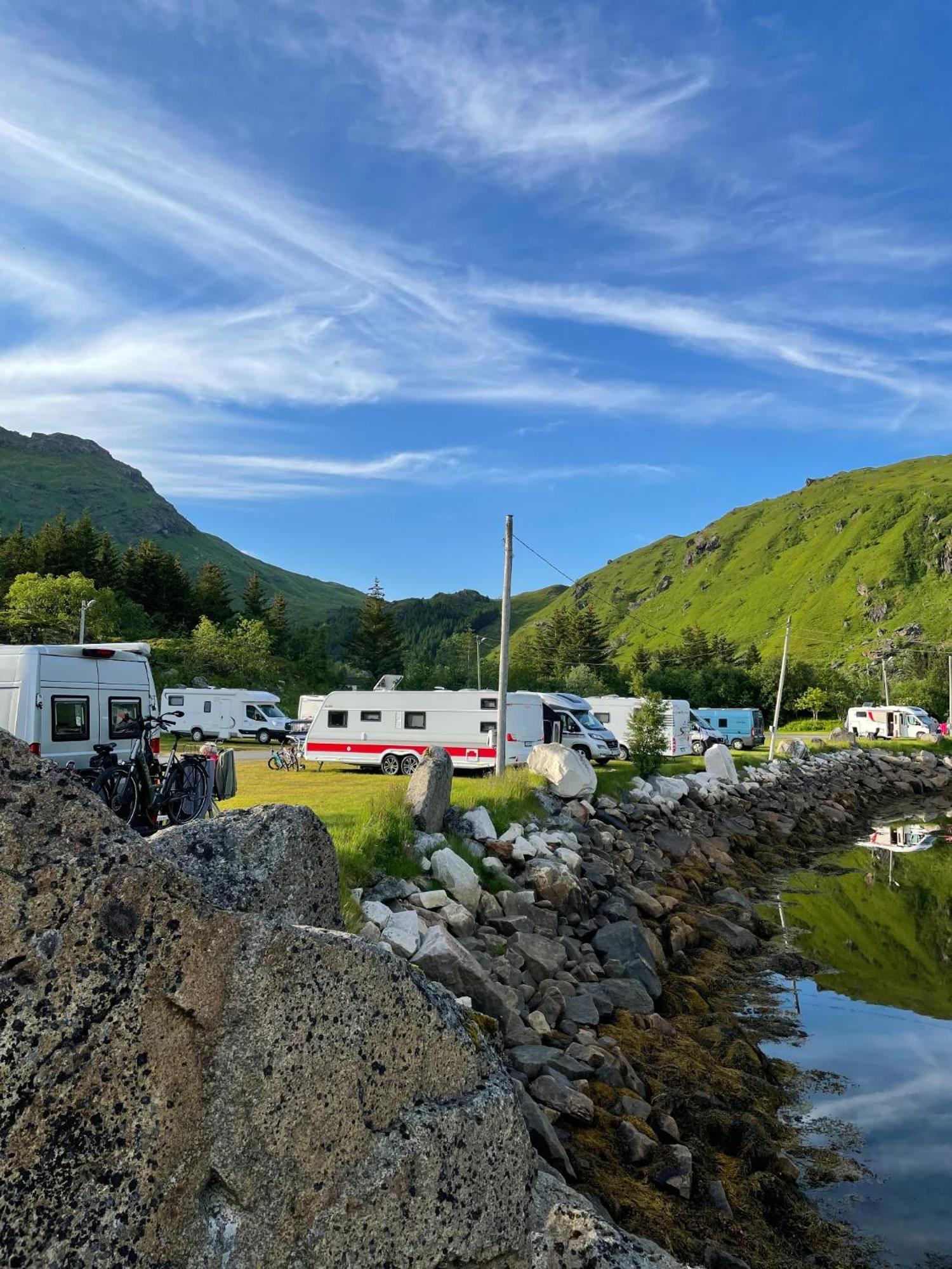 Brustranda Fjordcamping Valberg Exteriér fotografie