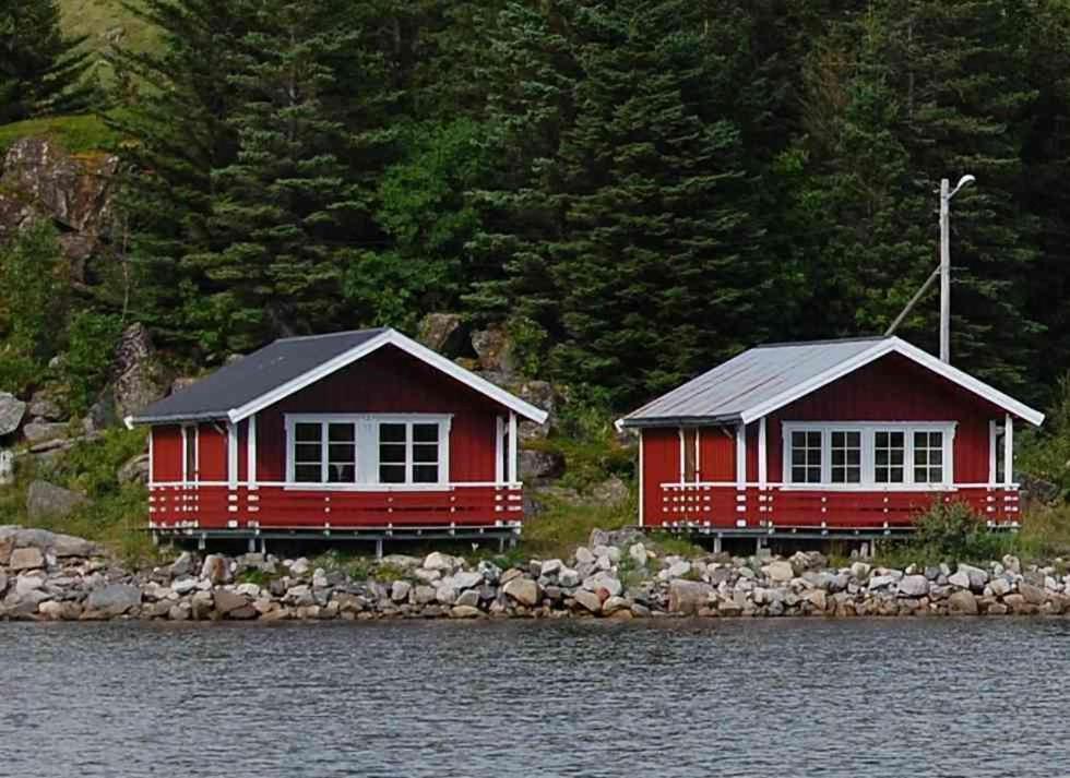Brustranda Fjordcamping Valberg Exteriér fotografie