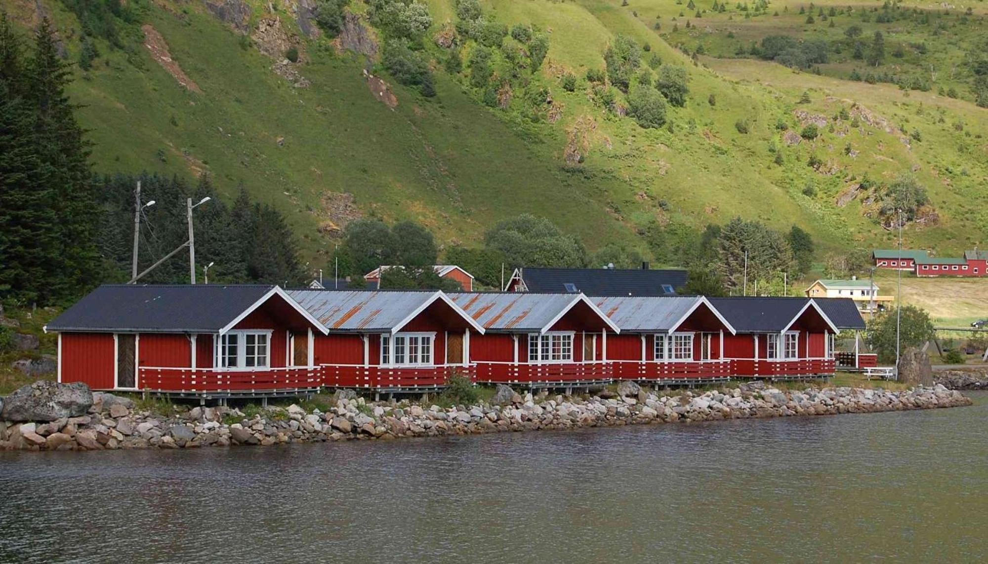 Brustranda Fjordcamping Valberg Exteriér fotografie