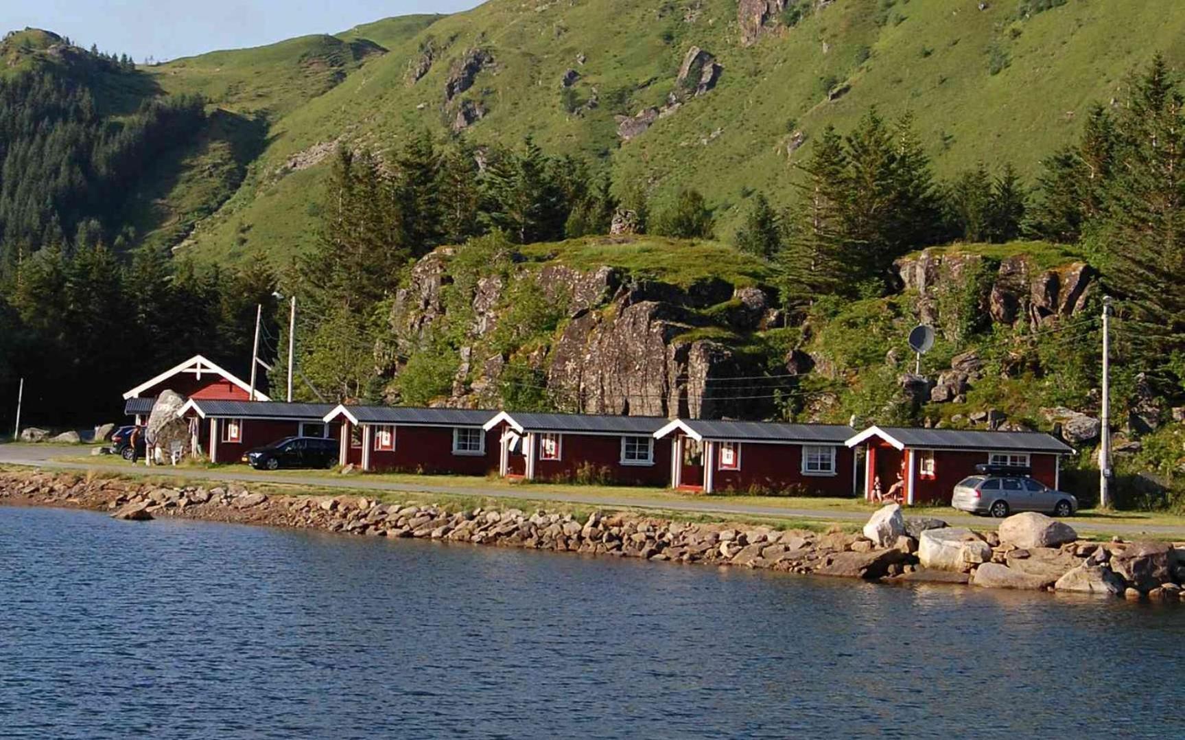 Brustranda Fjordcamping Valberg Exteriér fotografie